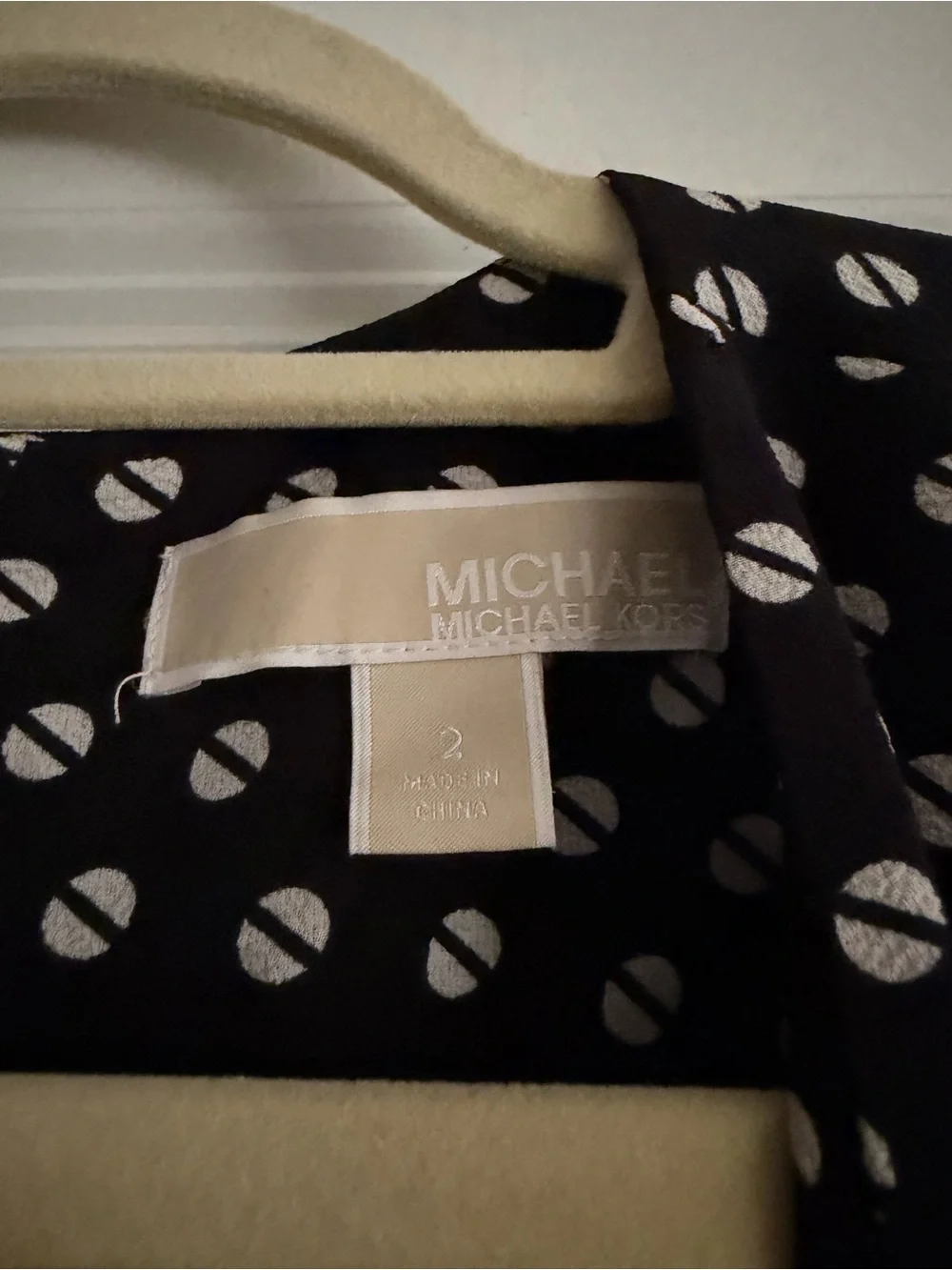 Michael Kors Black and White Sleeveless Jumpsuit with Cropped Pants